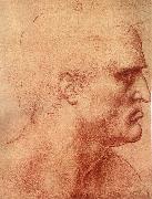 LEONARDO da Vinci Study fur the communion painting